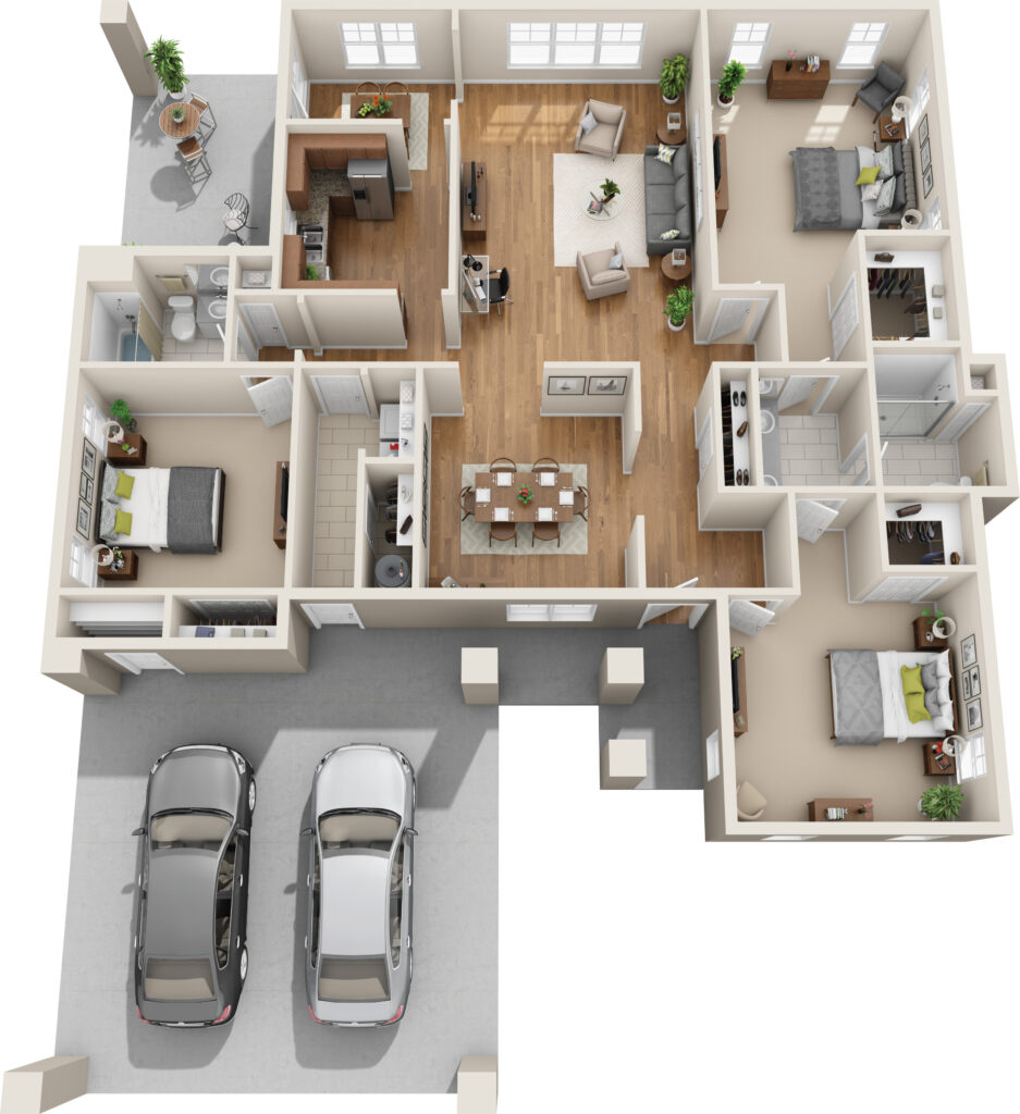 Oak Garden Home Floor Plan